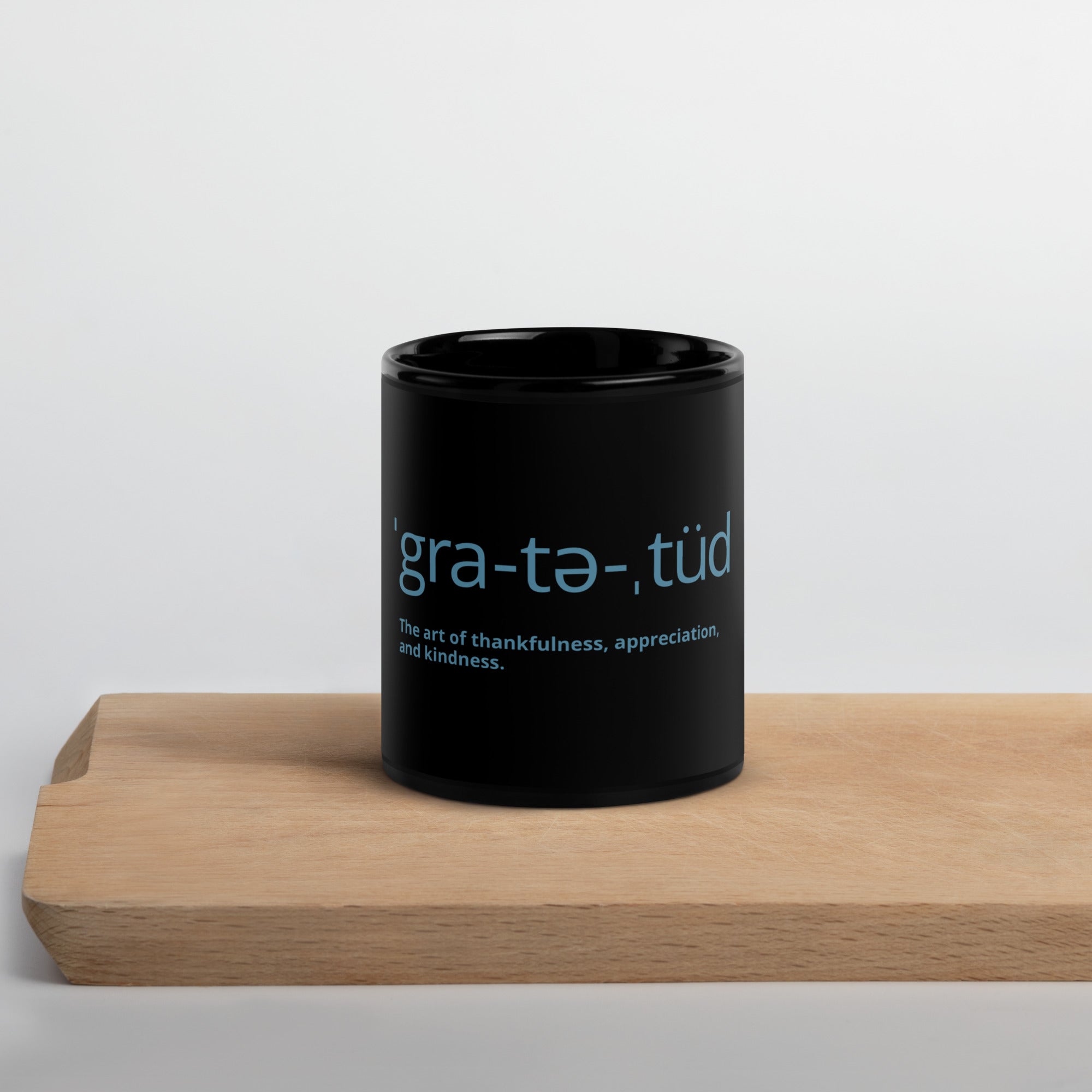 The ˈgra-tə-ˌtüd Mug