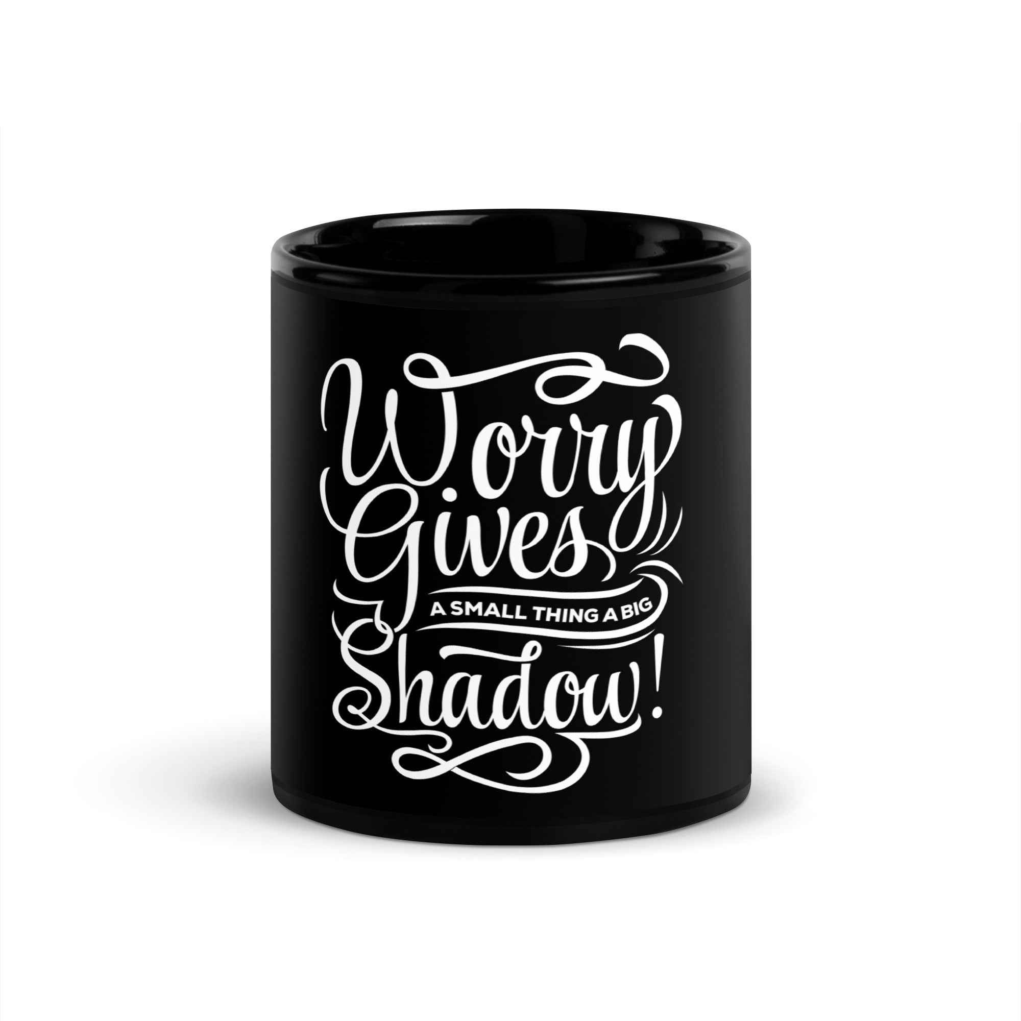 Black Glossy Mug