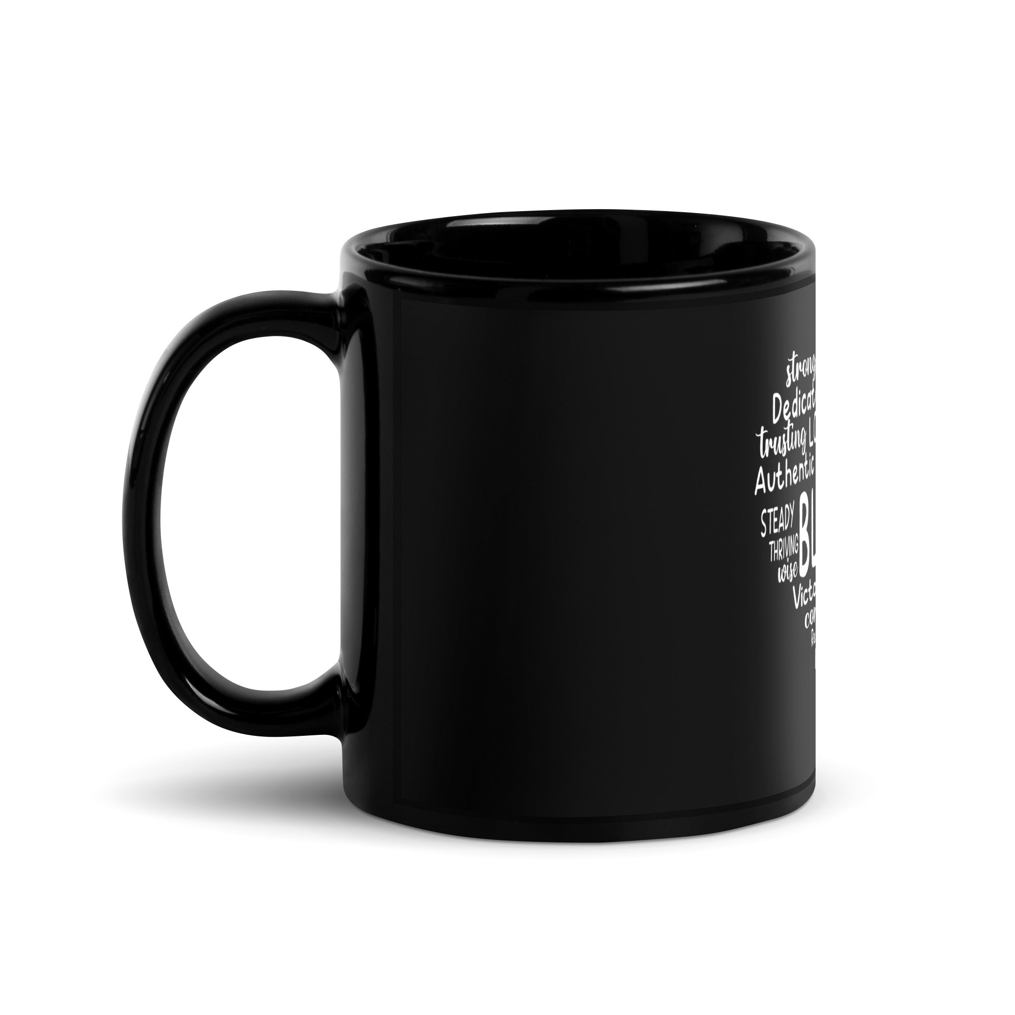 Blessed Ceramic Mug – Sip With Gratitude & Support Recovery