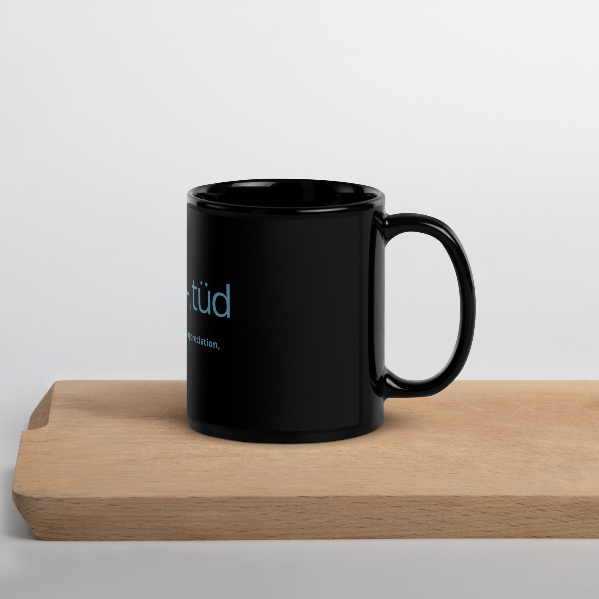The ˈgra-tə-ˌtüd Mug