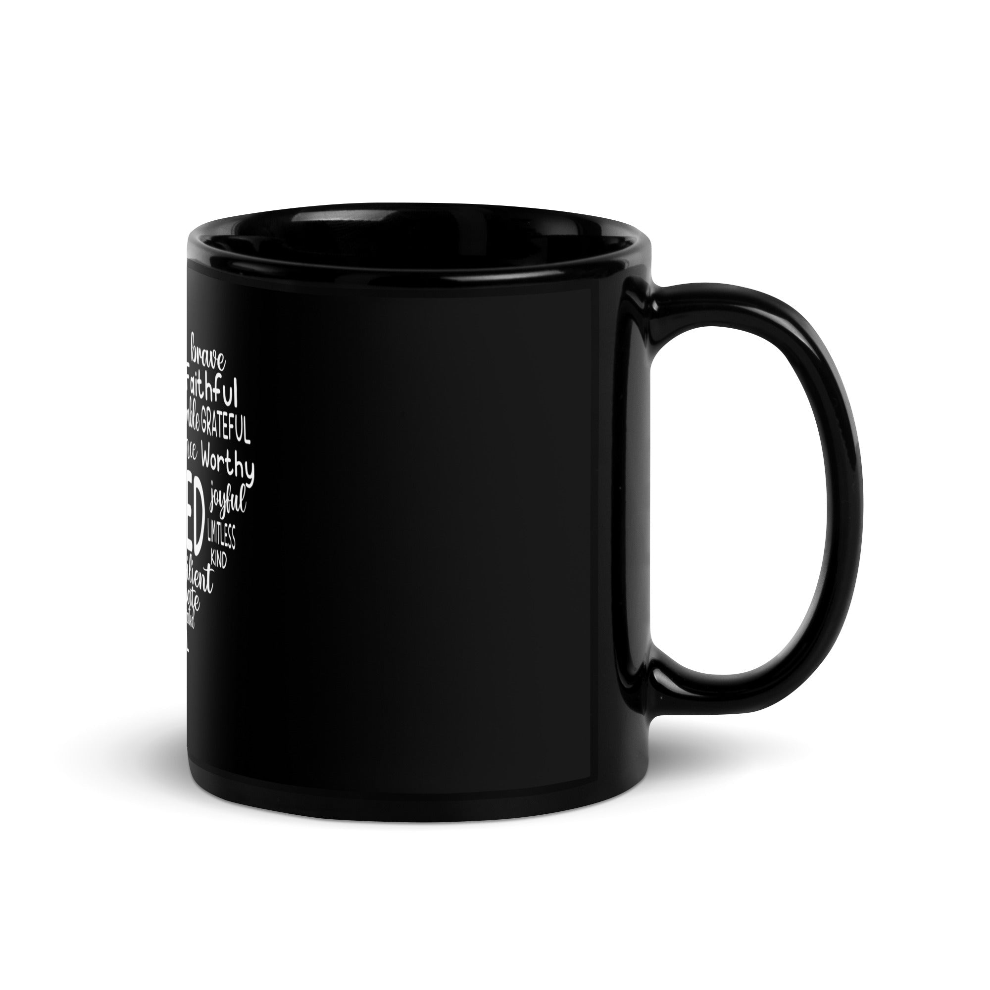 Blessed Ceramic Mug – Sip With Gratitude & Support Recovery