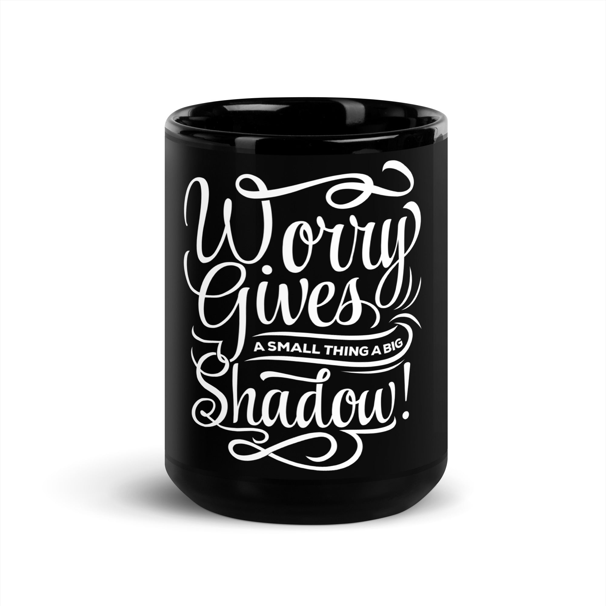 Black Glossy Mug