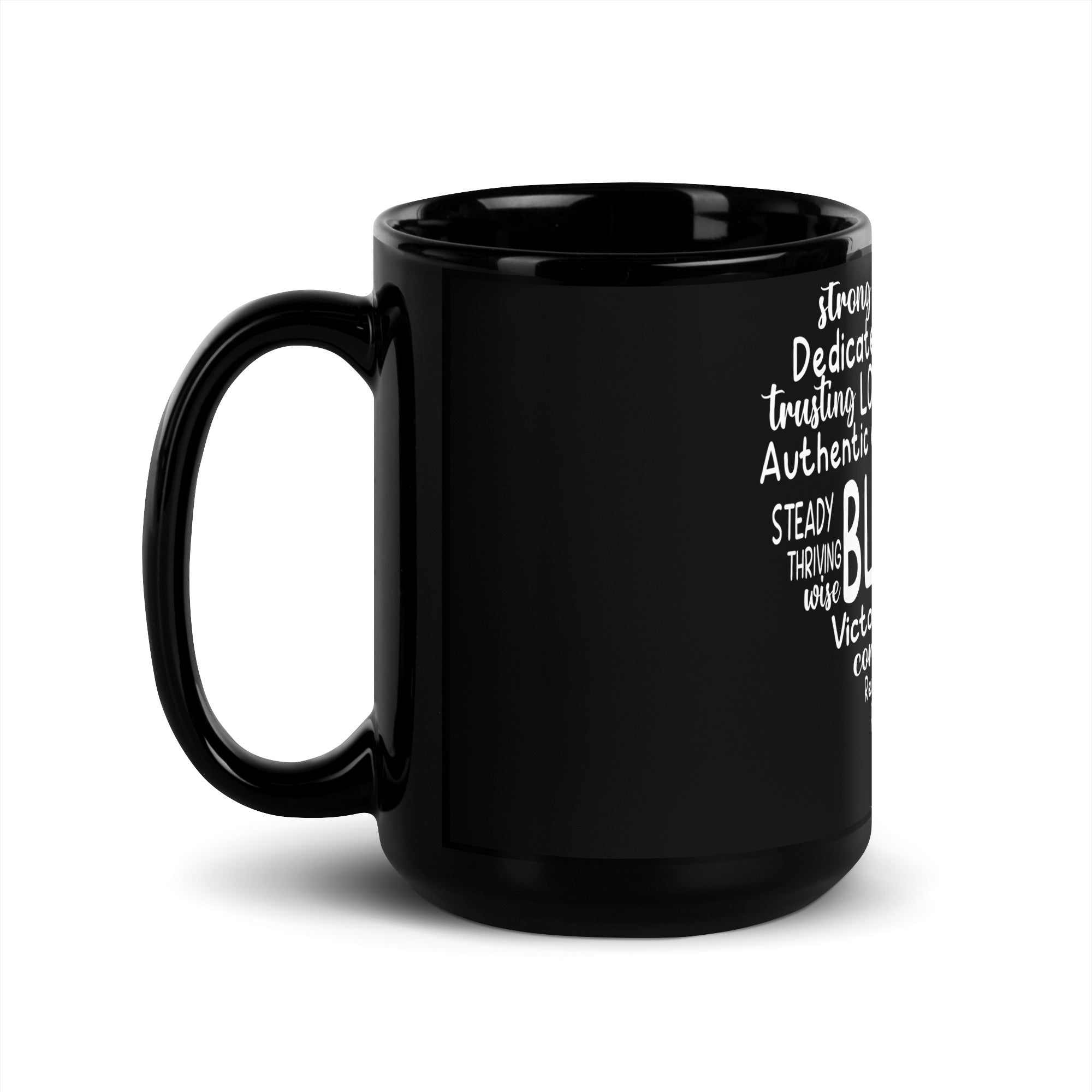 Blessed Ceramic Mug – Sip With Gratitude & Support Recovery